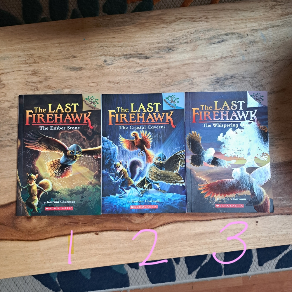 Scholastic The Last Firehawk Series - Vibrant Covers